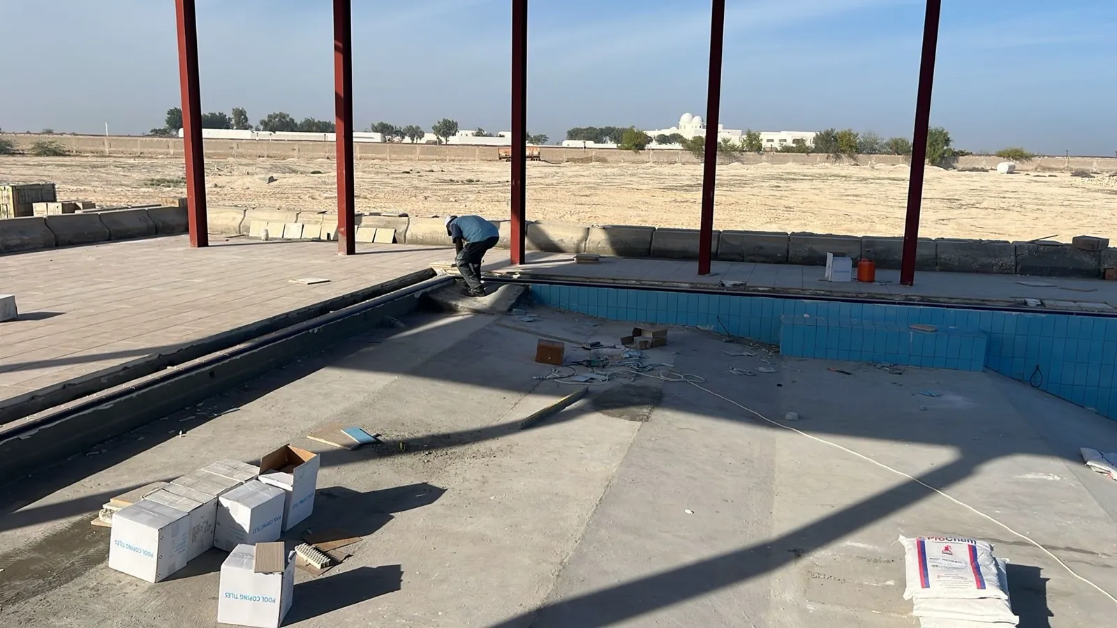 تركيب الحواف الحجرية